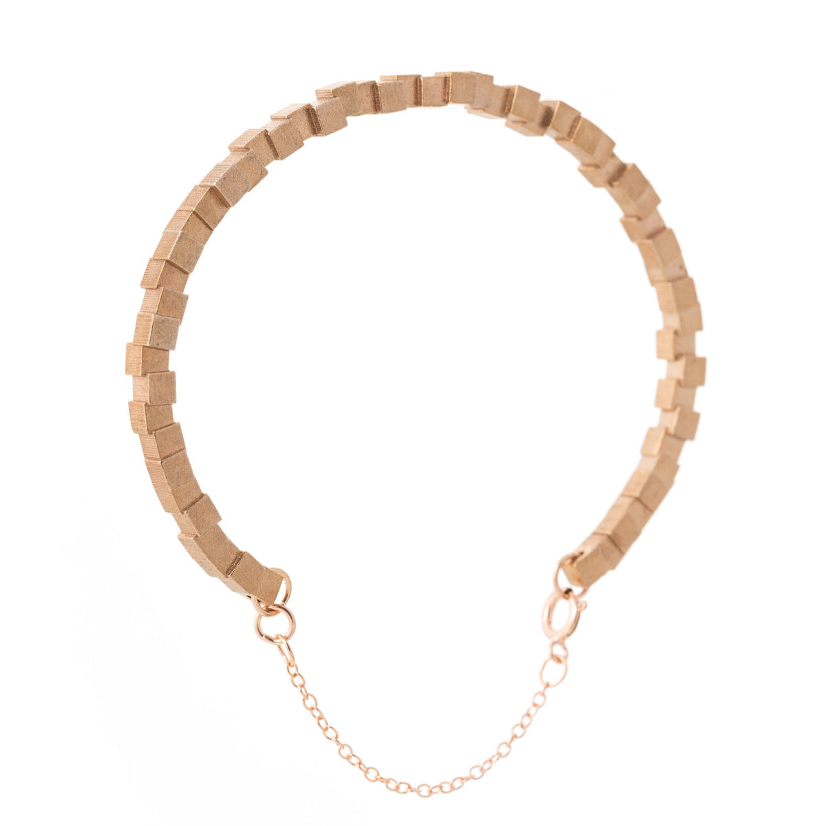 Cubii raw bronze bracelet 1.1