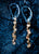 Tubii raw bronze earrings