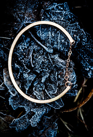 Stickii raw bronze bracelet