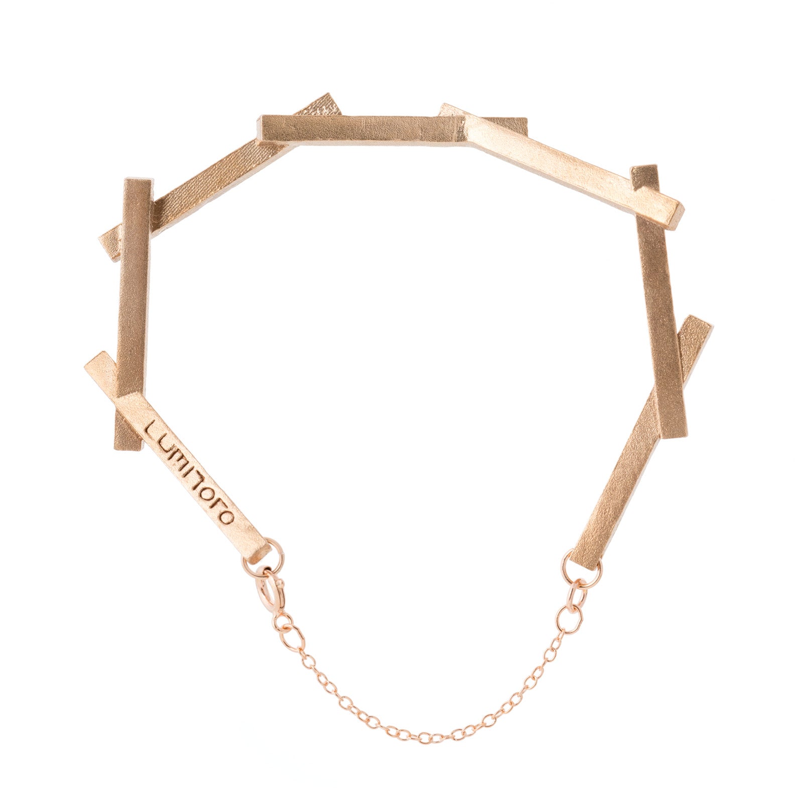Stickii sticks bracelet raw bronze