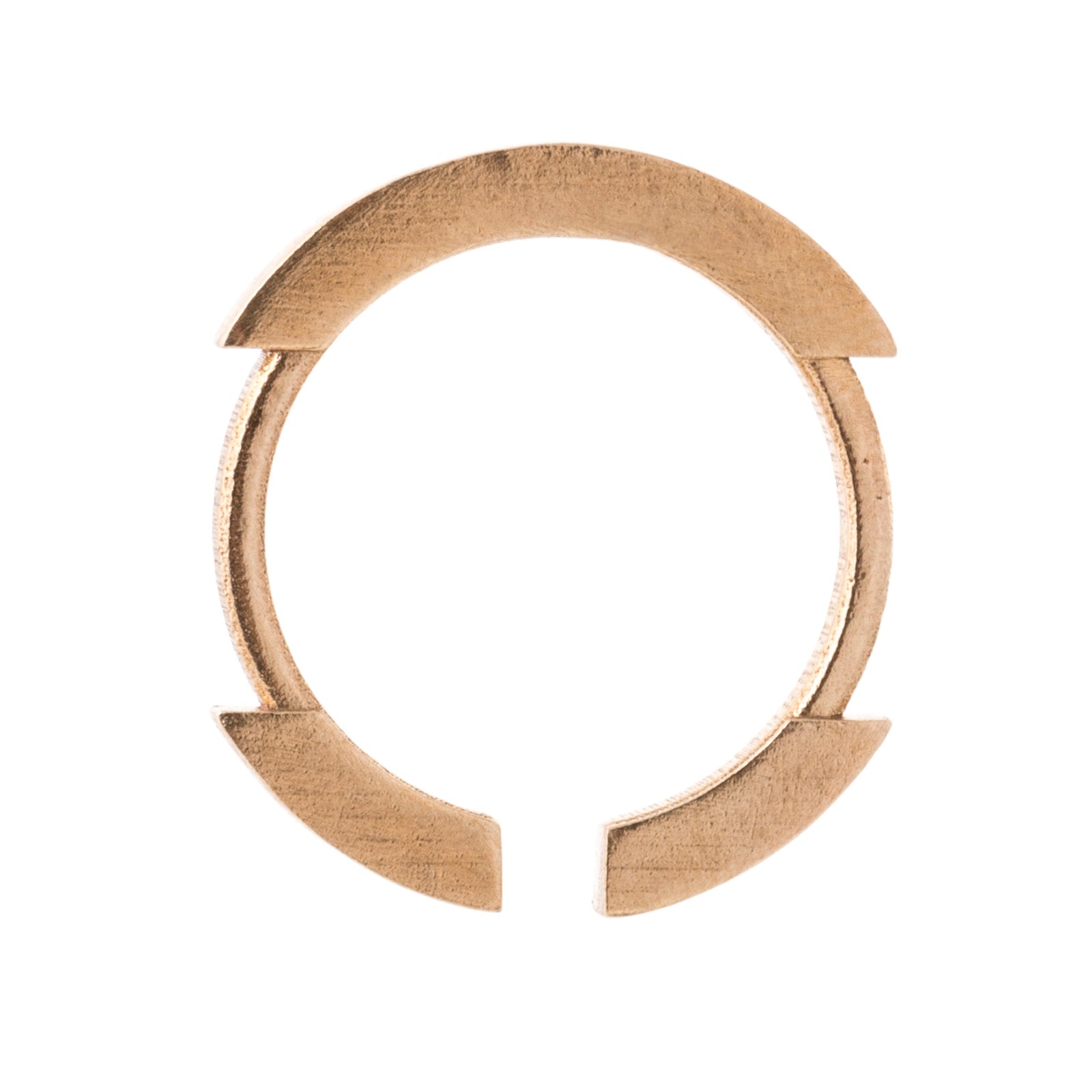 Stickii raw bronze ring II