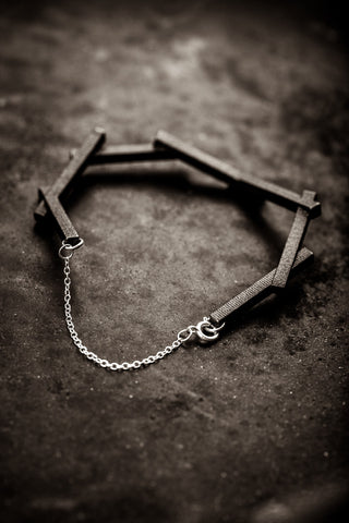 Stickii matte black bracelet